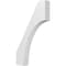 Ekena Millwork 3 1/2-in. W x 18-in. D x 30-in. H Westlake Architectural Grade PVC Knee Brace BRCP035X18X30WTL - alternate 1